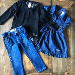 Girls size 3t Guess Lot